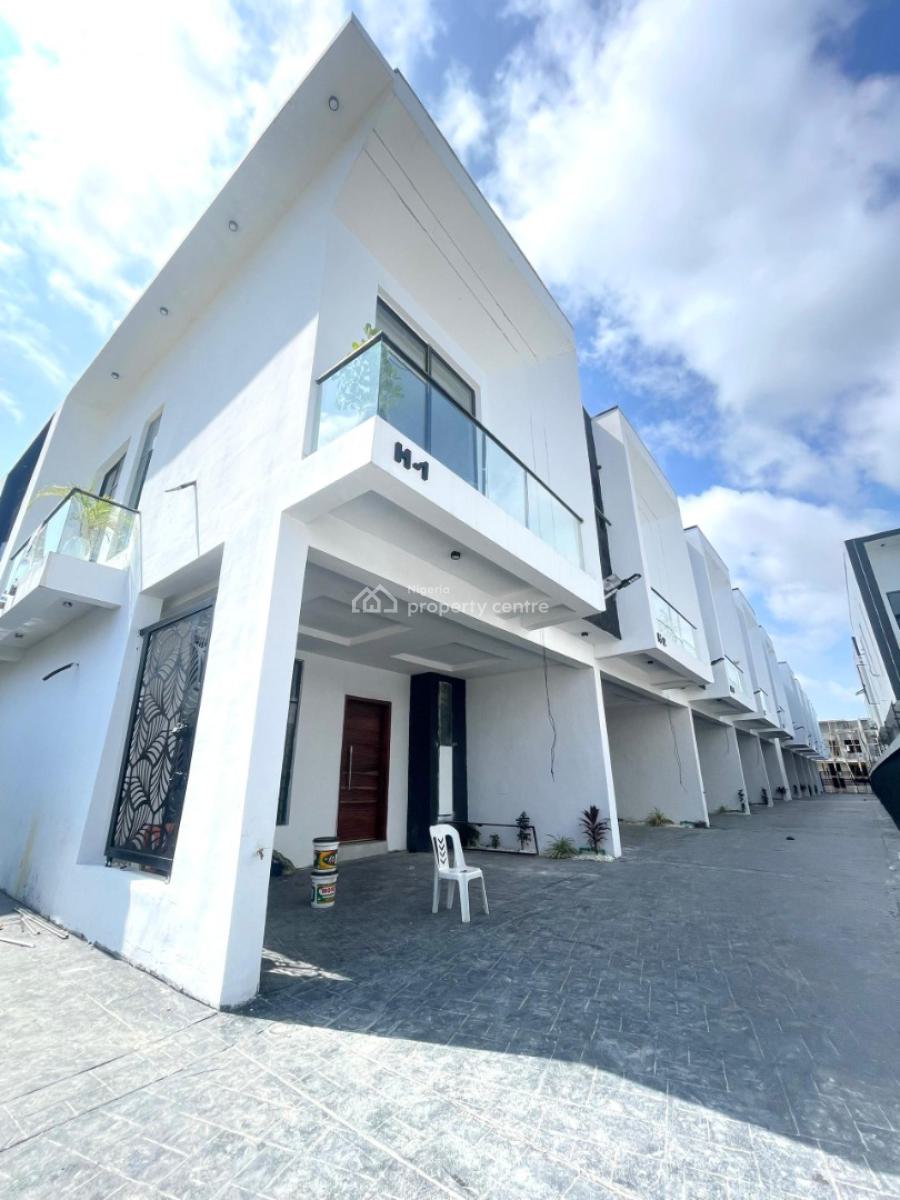 Uniquely Crafted 4 Bedroom Terrace Duplex with Bq, Ikota, Lekki, Lagos, Terraced Duplex for Sale