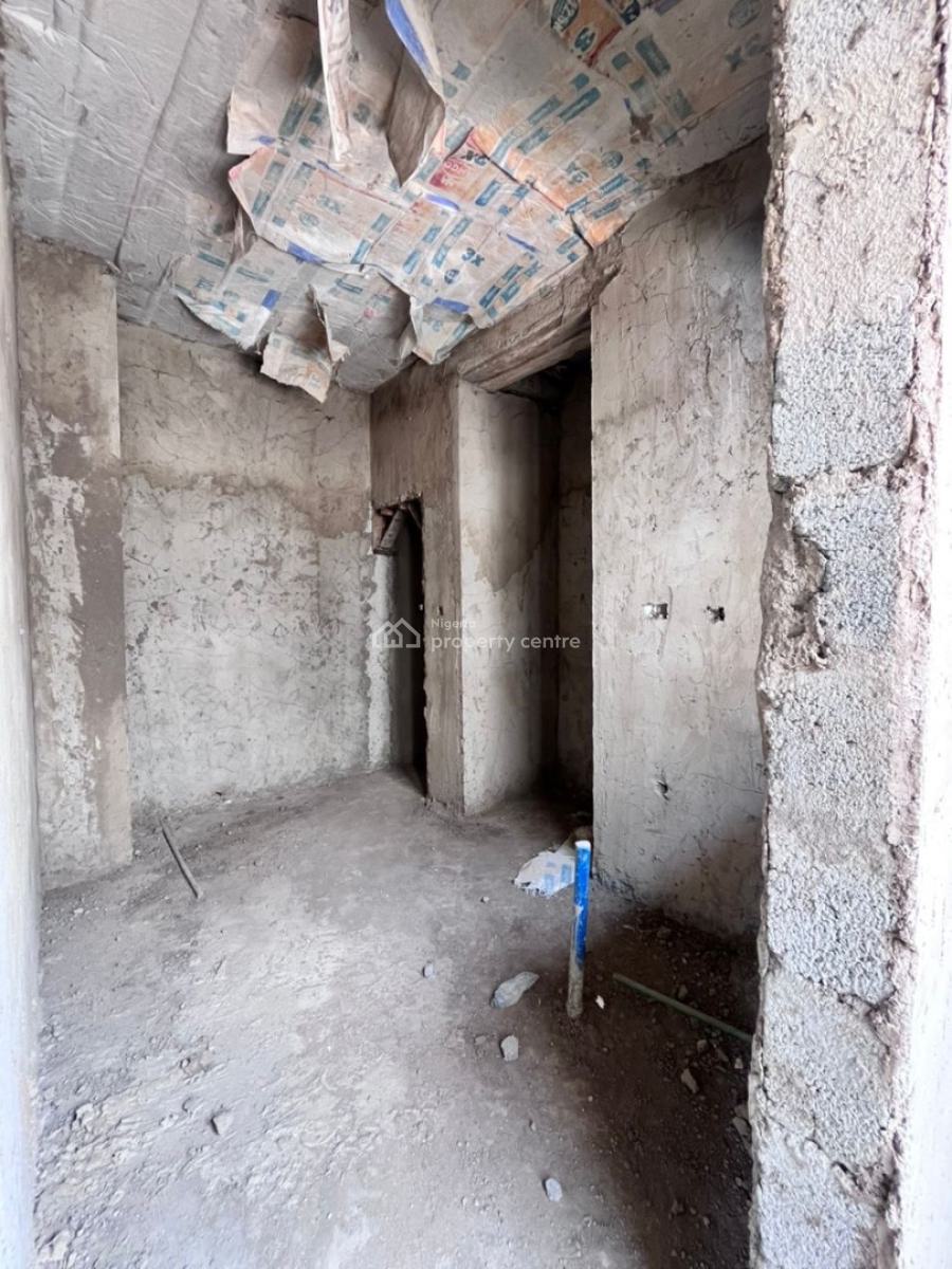 Carcass 3 Bedroom Apartment, Wuye, Abuja, Flat / Apartment for Sale