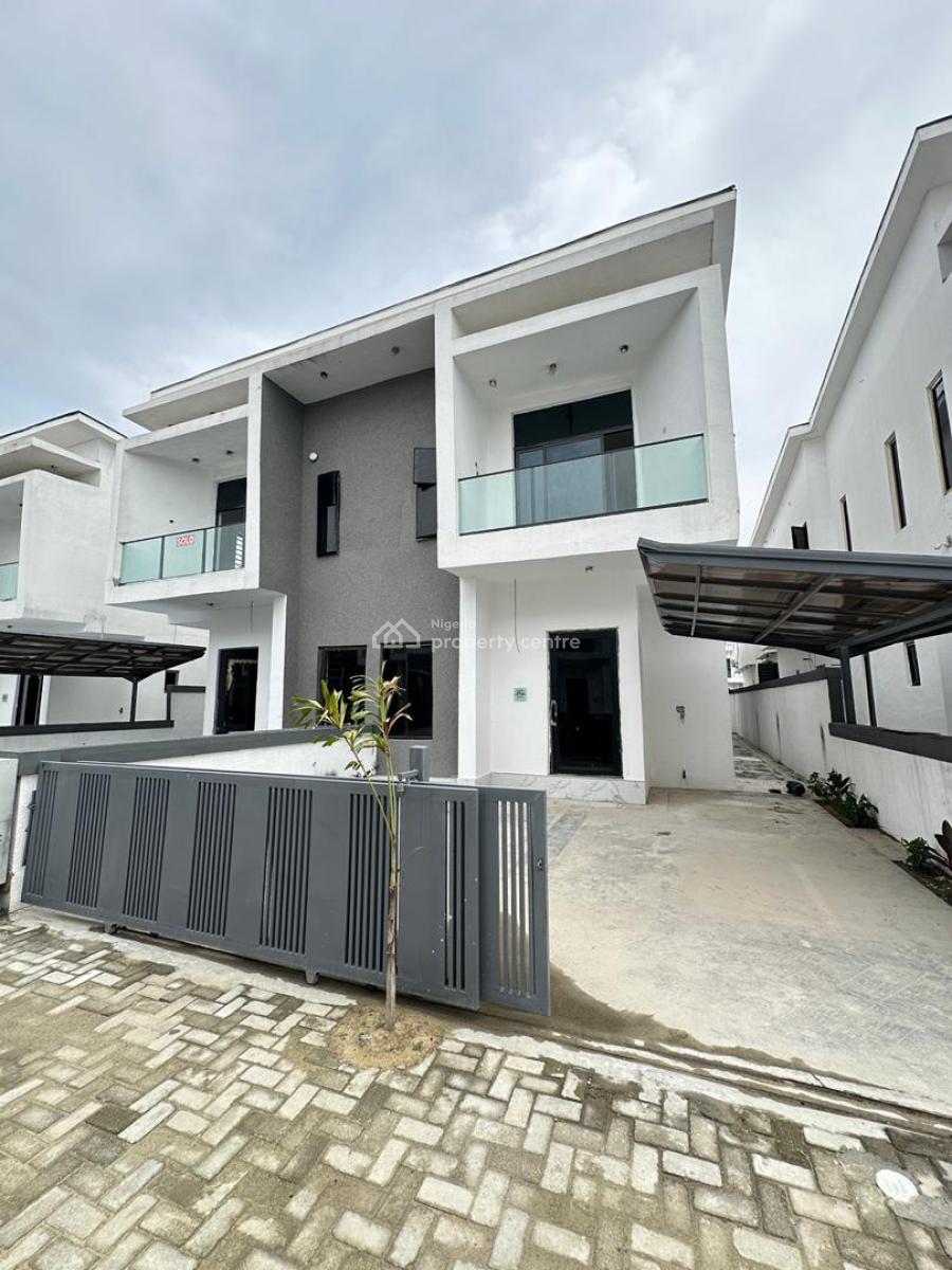 Luxury Spacious 4 Bedroom Semi-detached Duplex with Bq, Less Than 8 Minutes From Rooftop on Orchid, Lekki Phase 2, Lekki, Lagos, Semi-detached Duplex for Sale