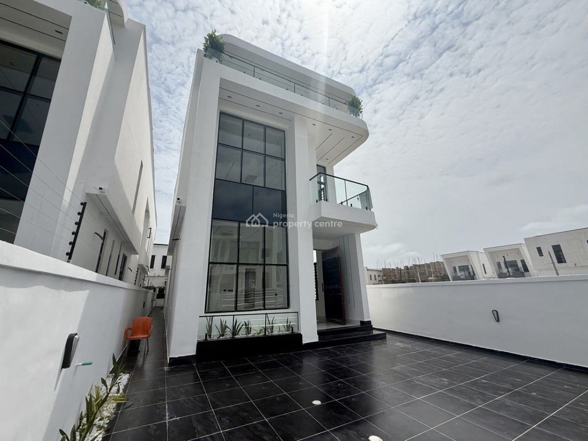 Luxury & Well Finished 5 Bedroom Detached Duplex with a Pool, Royal Pine Estate, Orchid Road, Chevron Toll Gate, Lekki, Lagos, Detached Duplex for Sale