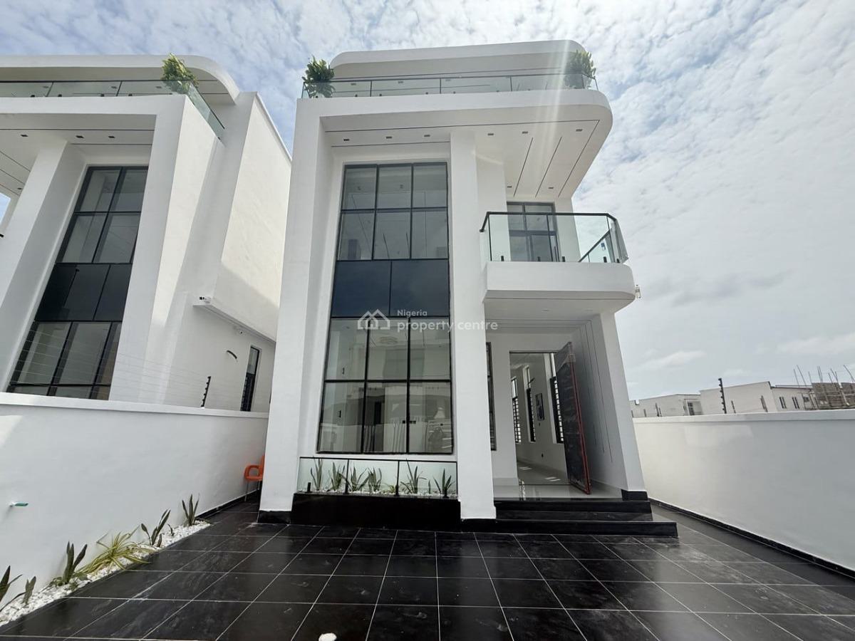 Luxury & Well Finished 5 Bedroom Detached Duplex with a Pool, Royal Pine Estate, Orchid Road, Chevron Toll Gate, Lekki, Lagos, Detached Duplex for Sale