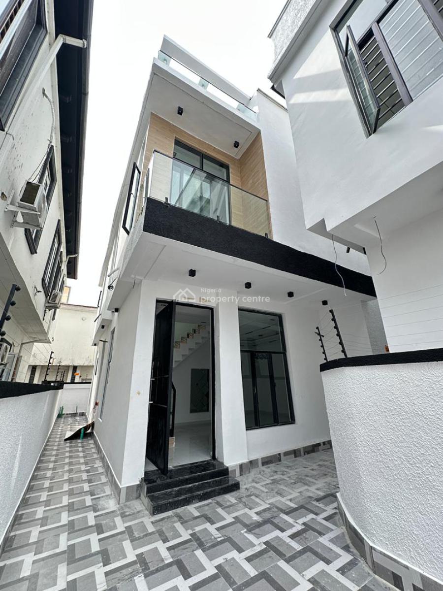 Exquisite Spacious 4 Bedroom Semi-detached Duplex with Bq, Lekki Phase 2, Lekki, Lagos, Semi-detached Duplex for Sale