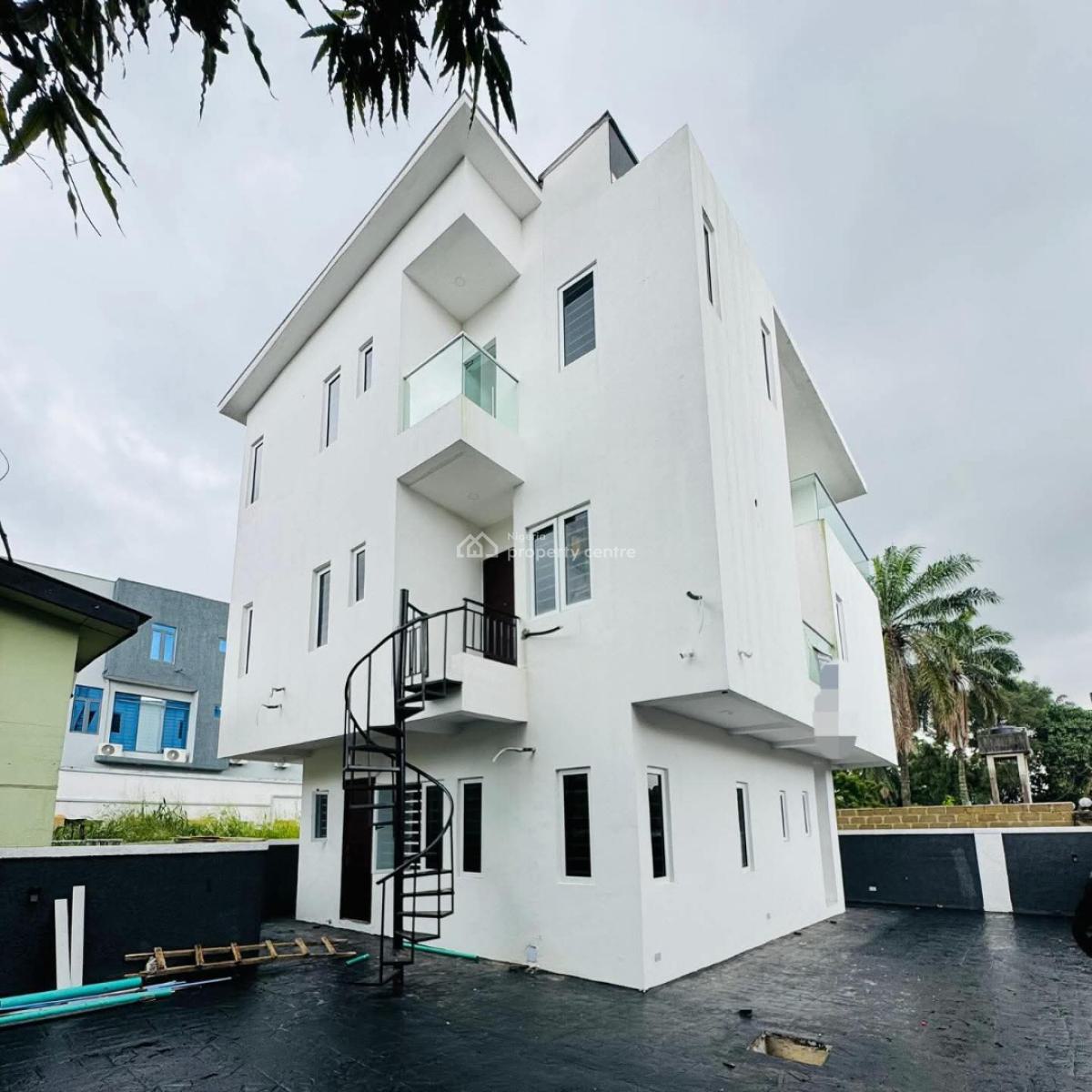 Newly Built 4 Bedroom Fully Detached Duplex, Adeniyi Jones, Ikeja, Lagos, Detached Duplex for Sale