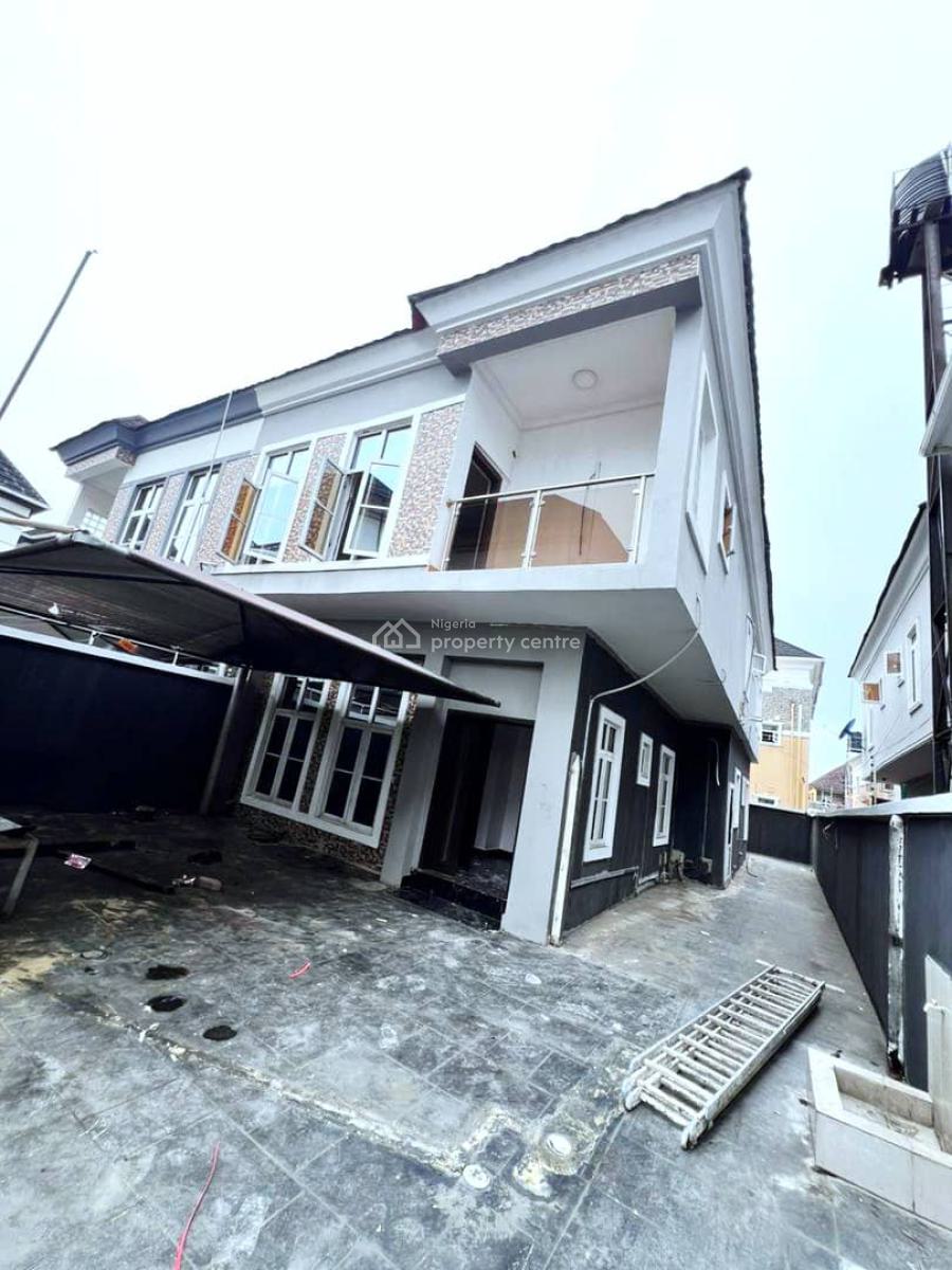 Newly Refurbished 4- Bedroom Semi-detached House, Chevron, Lekki, Lagos, Semi-detached Duplex for Sale