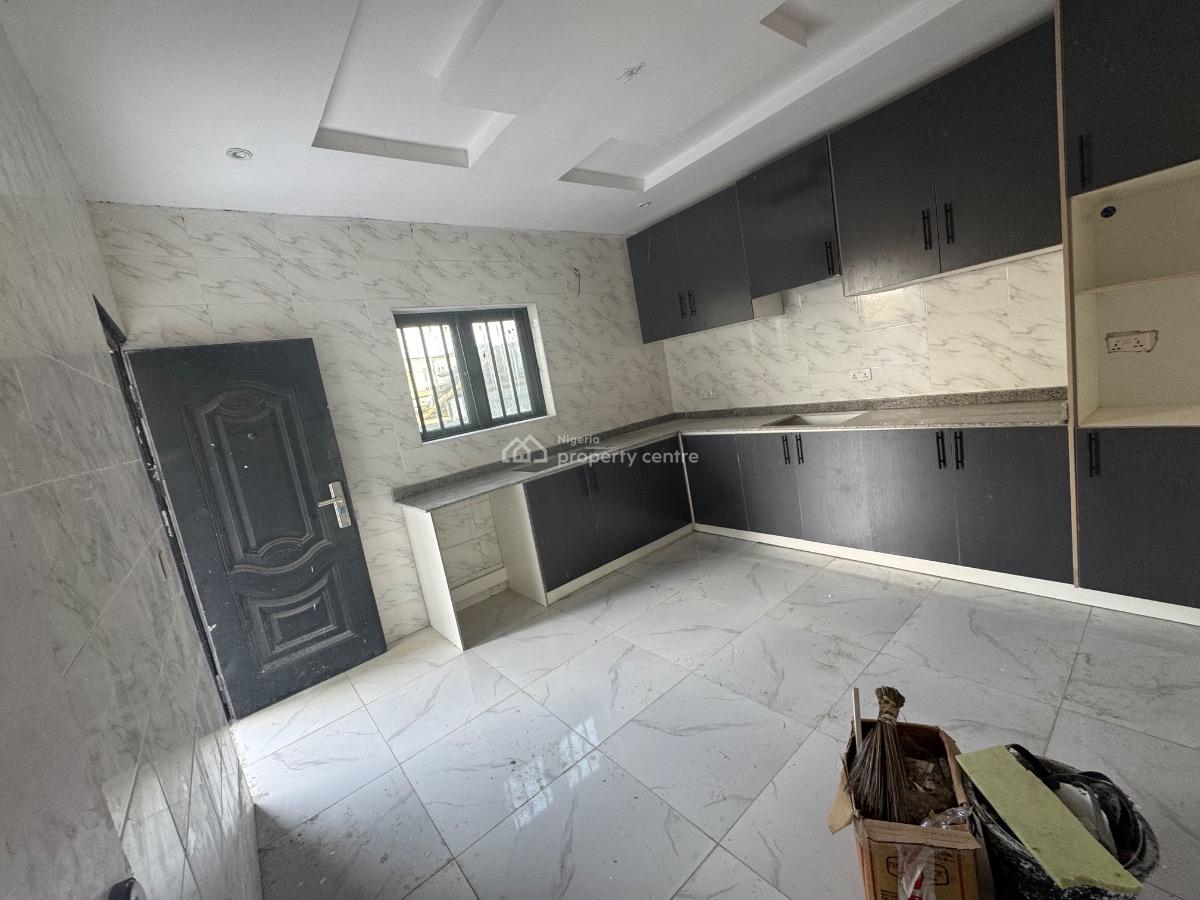 a Well Spacious New 4 Bedroom Townhouse Duplex with a Bq, De Castle Estate Opposite Cooplag Estate, Orchid Road, Lekki, Lagos, Terraced Duplex for Sale