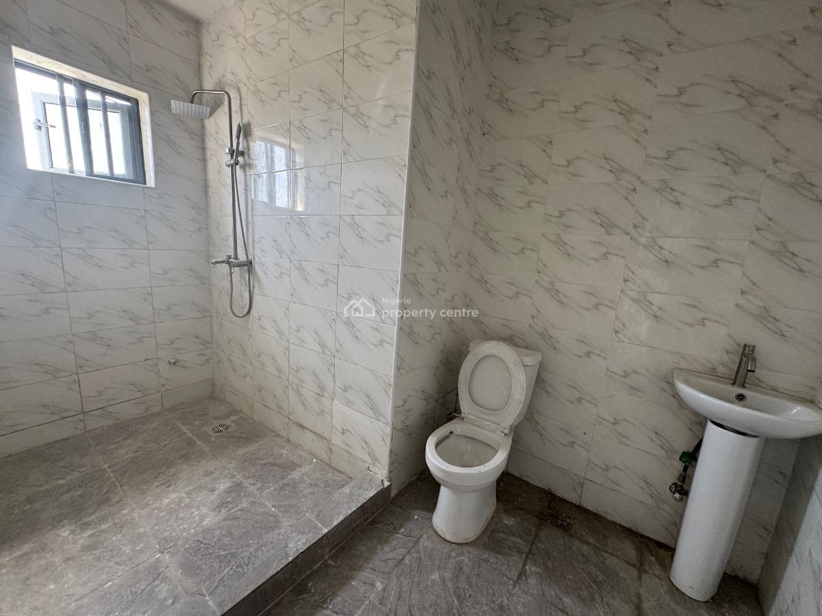 a Well Spacious New 4 Bedroom Townhouse Duplex with a Bq, De Castle Estate Opposite Cooplag Estate, Orchid Road, Lekki, Lagos, Terraced Duplex for Sale