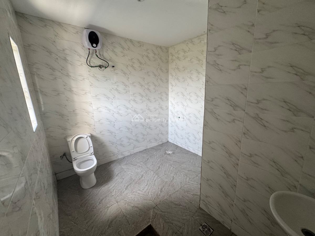 a Well Spacious New 4 Bedroom Townhouse Duplex with a Bq, De Castle Estate Opposite Cooplag Estate, Orchid Road, Lekki, Lagos, Terraced Duplex for Sale