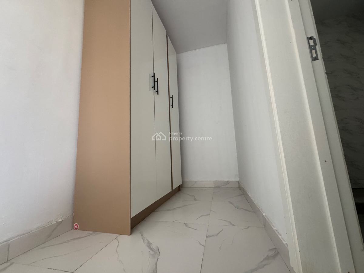 a Well Spacious New 4 Bedroom Townhouse Duplex with a Bq, De Castle Estate Opposite Cooplag Estate, Orchid Road, Lekki, Lagos, Terraced Duplex for Sale