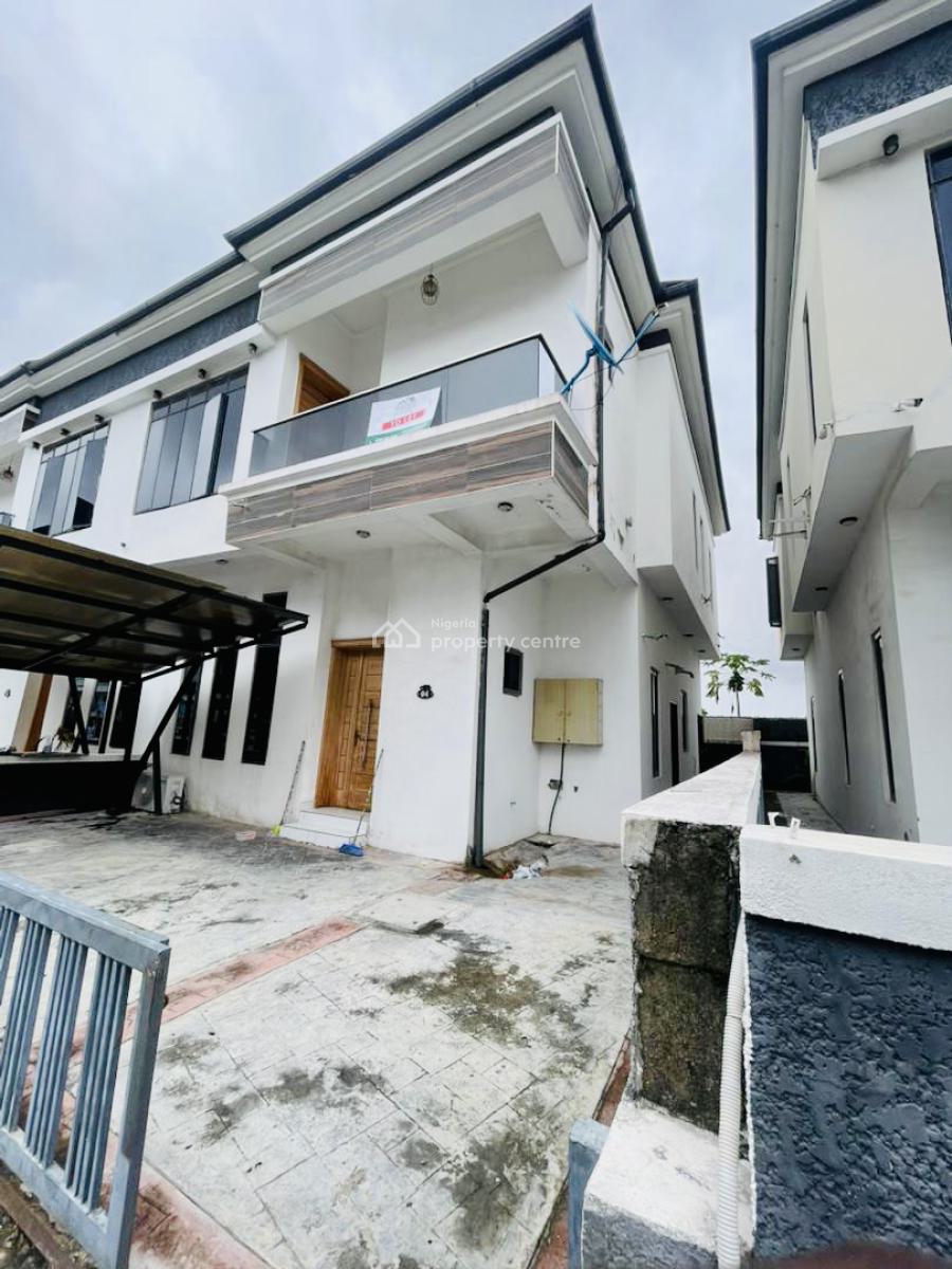 Exquisite 4 Bedroom Semi Detached Duplex, Chevron Lekki, Lekki, Lagos, Semi-detached Duplex for Rent