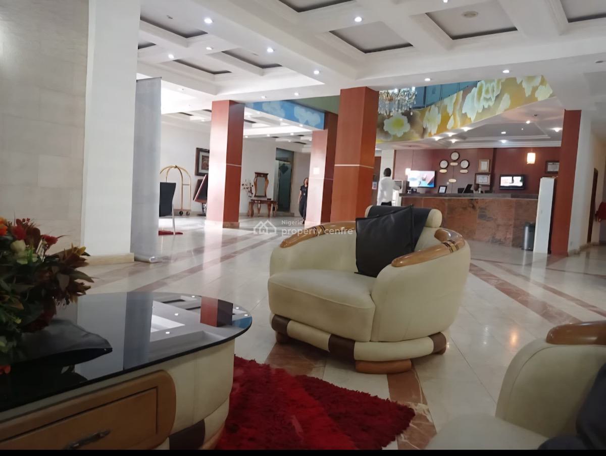 75 Rooms Fully Functional Hotel,pool,bar,restaurant,hall,gym,cofo, Wuse. Serene Neighborhood, Wuse, Abuja, Hotel / Guest House for Sale