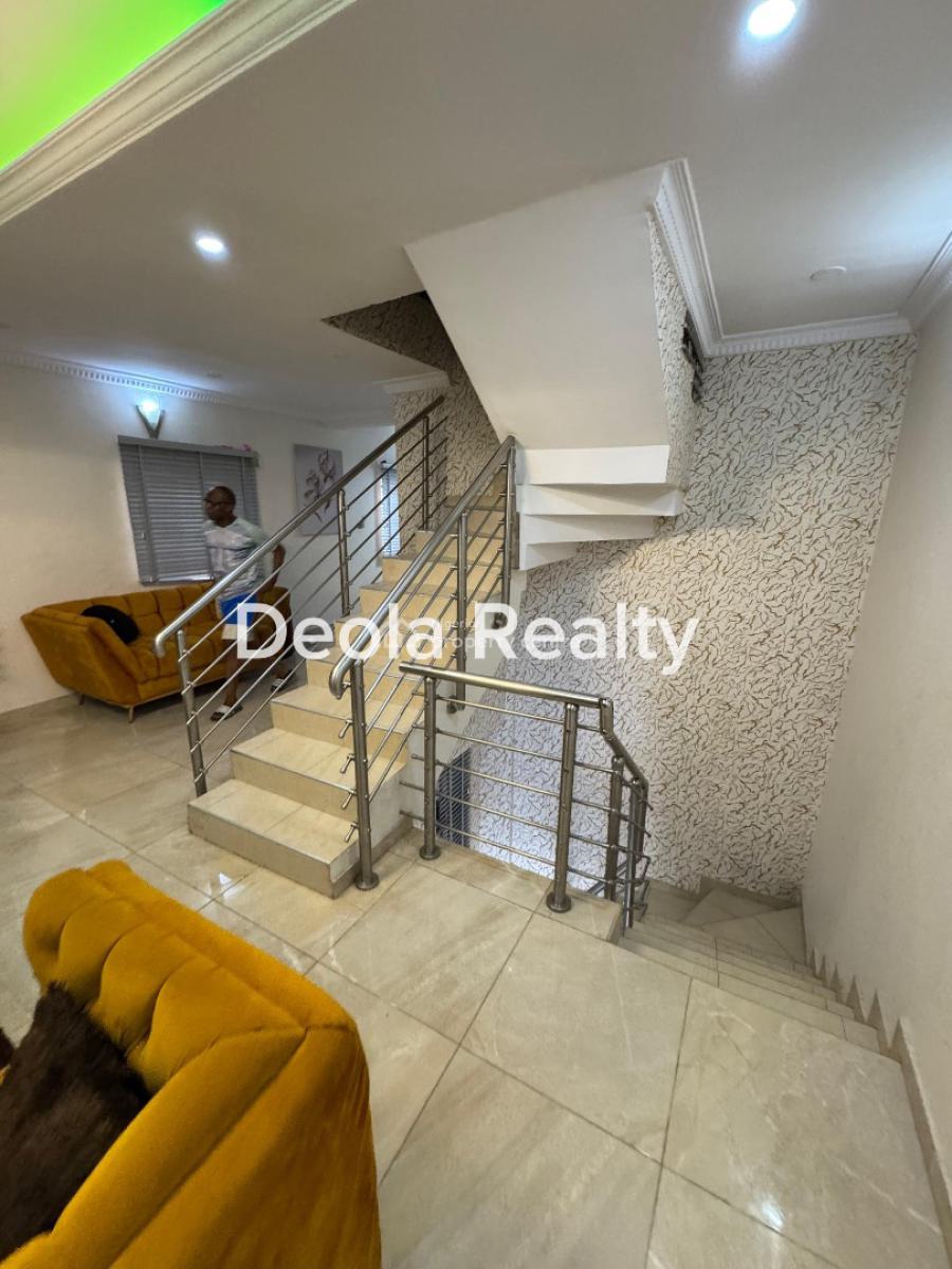 a Super Clean 3 Bedroom Terrace Duplex, Ikate, Lekki, Lagos, Terraced Duplex for Rent