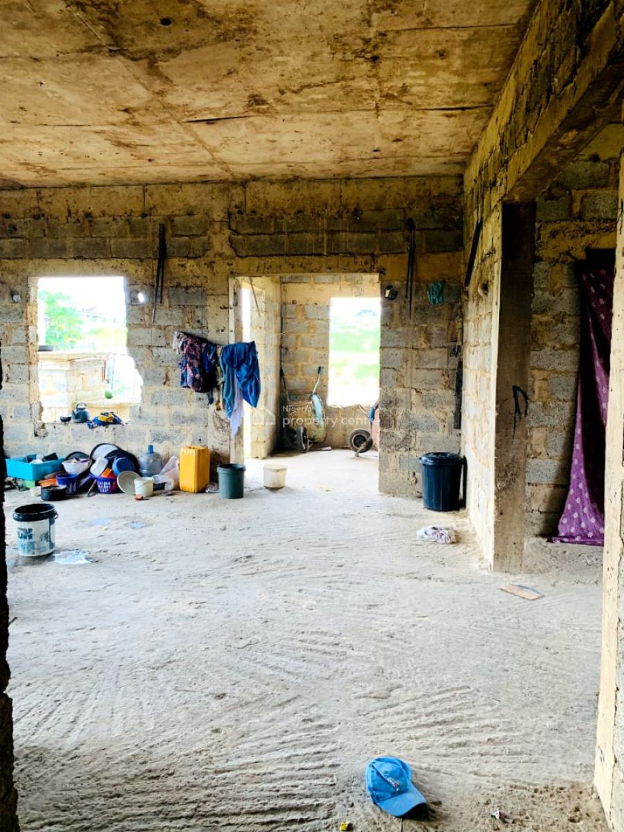 Carcass 4 Bedroom Detached Duplex with Bq, Lugbe District, Abuja, Detached Duplex for Sale