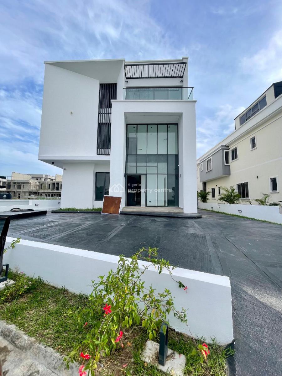 Luxury 5 Bedroom  Semi Detached Duplex with Cinema , Pool & Roof Top Terrace, Cowrie Creek, Ikate, Lekki, Lagos, Detached Duplex for Sale