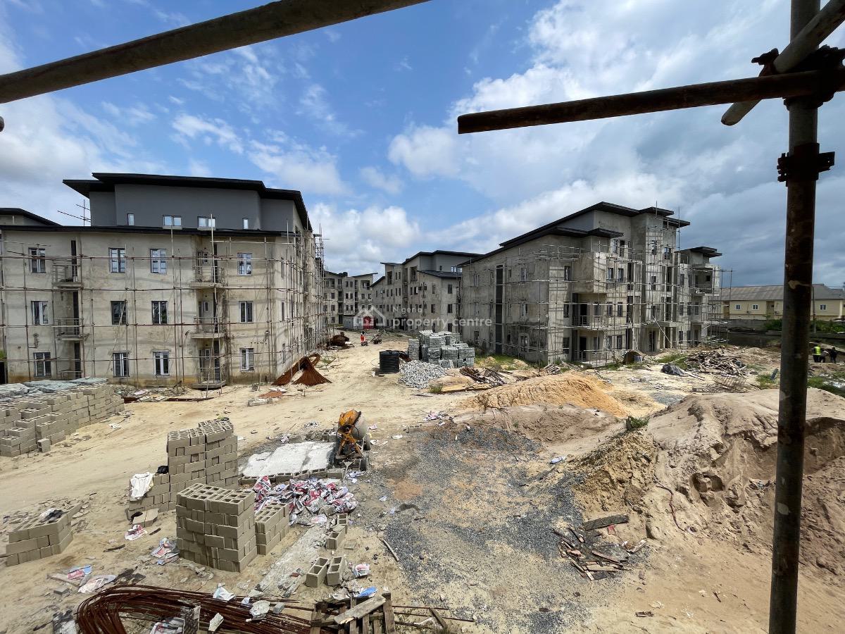 Affordable 12 Units of 2 Bedroom Apartment with Entertainment Area, Therra Annex Estate, Sangotedo, Ajah, Lagos, Block of Flats for Sale