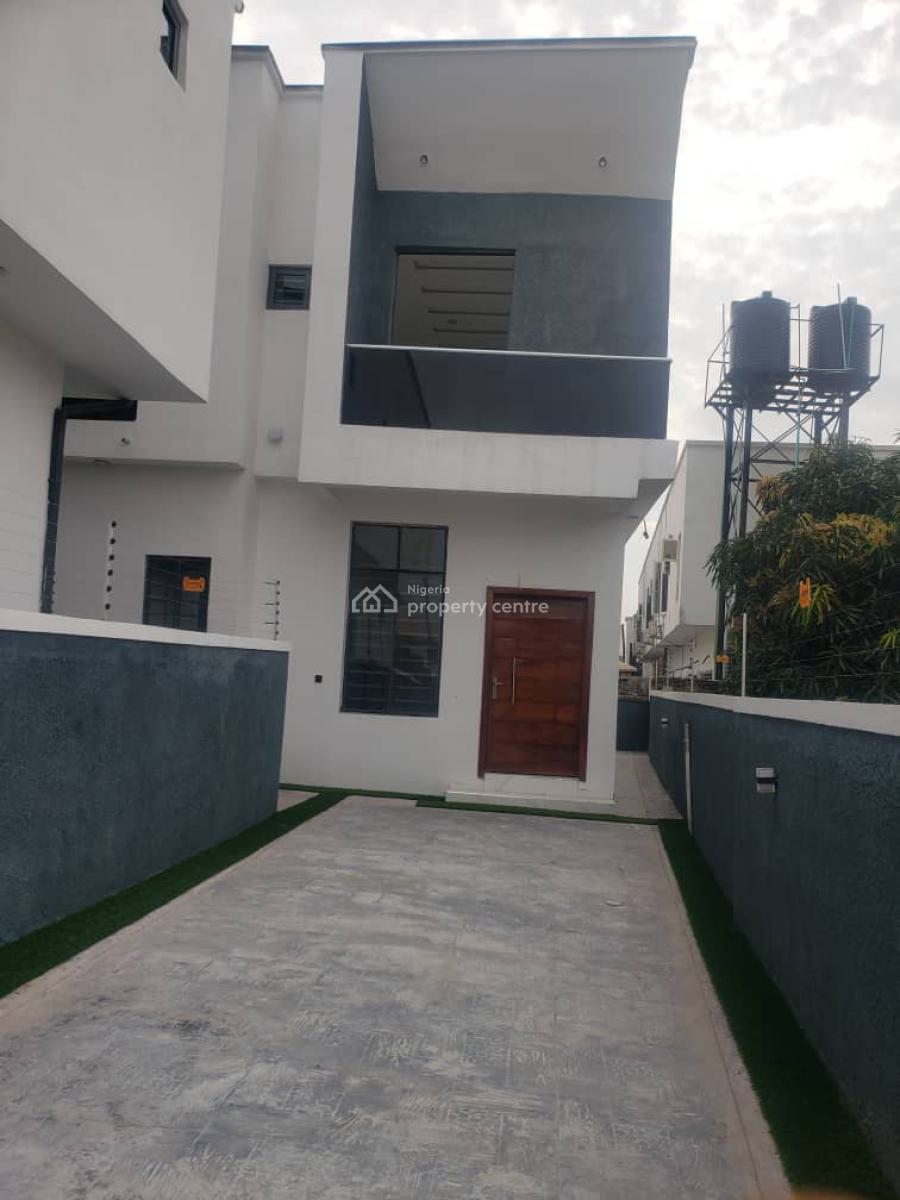a Contemporary 4bedroom Semi Detached Duplex with Bq, Ajah, Lagos, Semi-detached Duplex for Sale