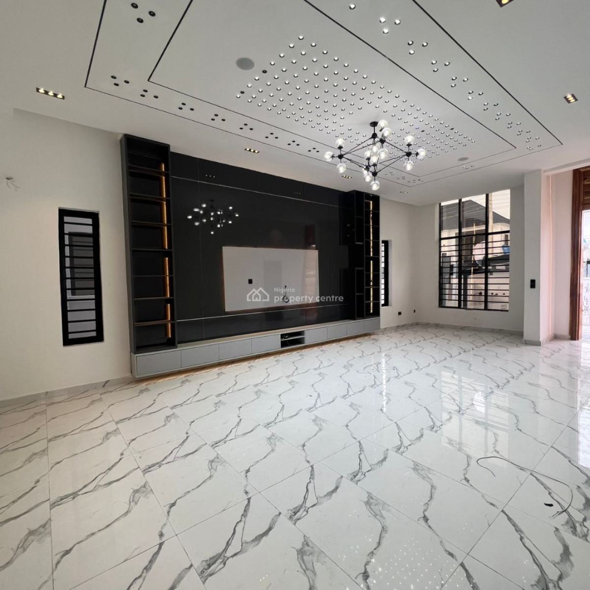 Luxury 5 Bedroom Fully Detached Duplex with Bq, Secured/serene Environment, Lekki, Lagos, Detached Duplex for Sale