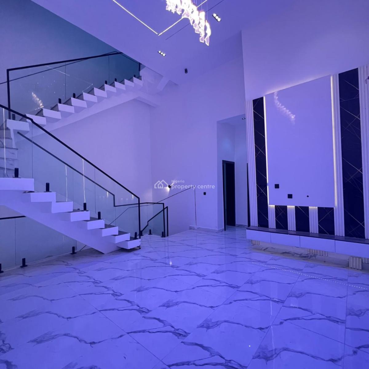 Luxury 5 Bedroom Fully Detached Duplex with Bq, Secured/serene Environment, Lekki, Lagos, Detached Duplex for Sale