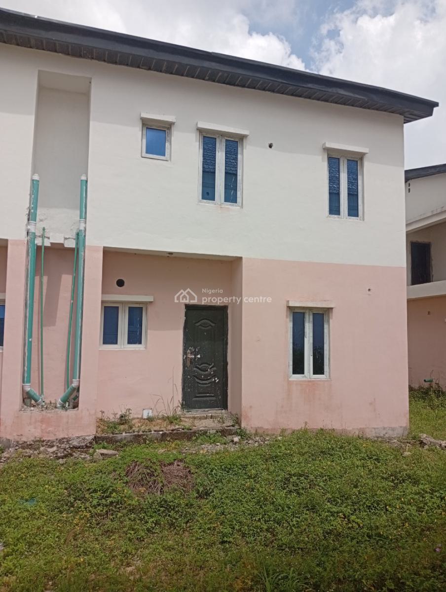 3 Bedroom Semi-detached Carcass House, Green Park Estate, Ibeju Lekki, Lagos, Semi-detached Duplex for Sale
