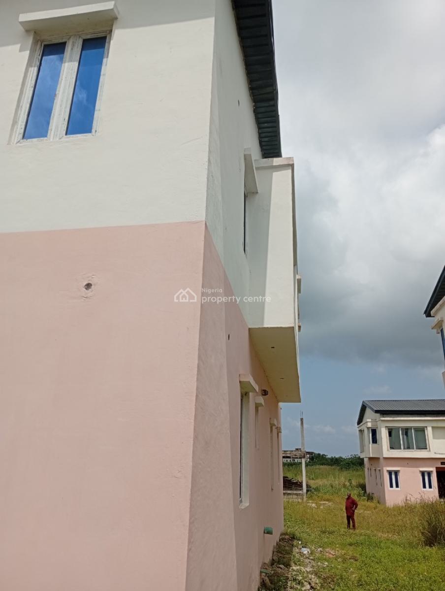 3 Bedroom Semi-detached Carcass House, Green Park Estate, Ibeju Lekki, Lagos, Semi-detached Duplex for Sale