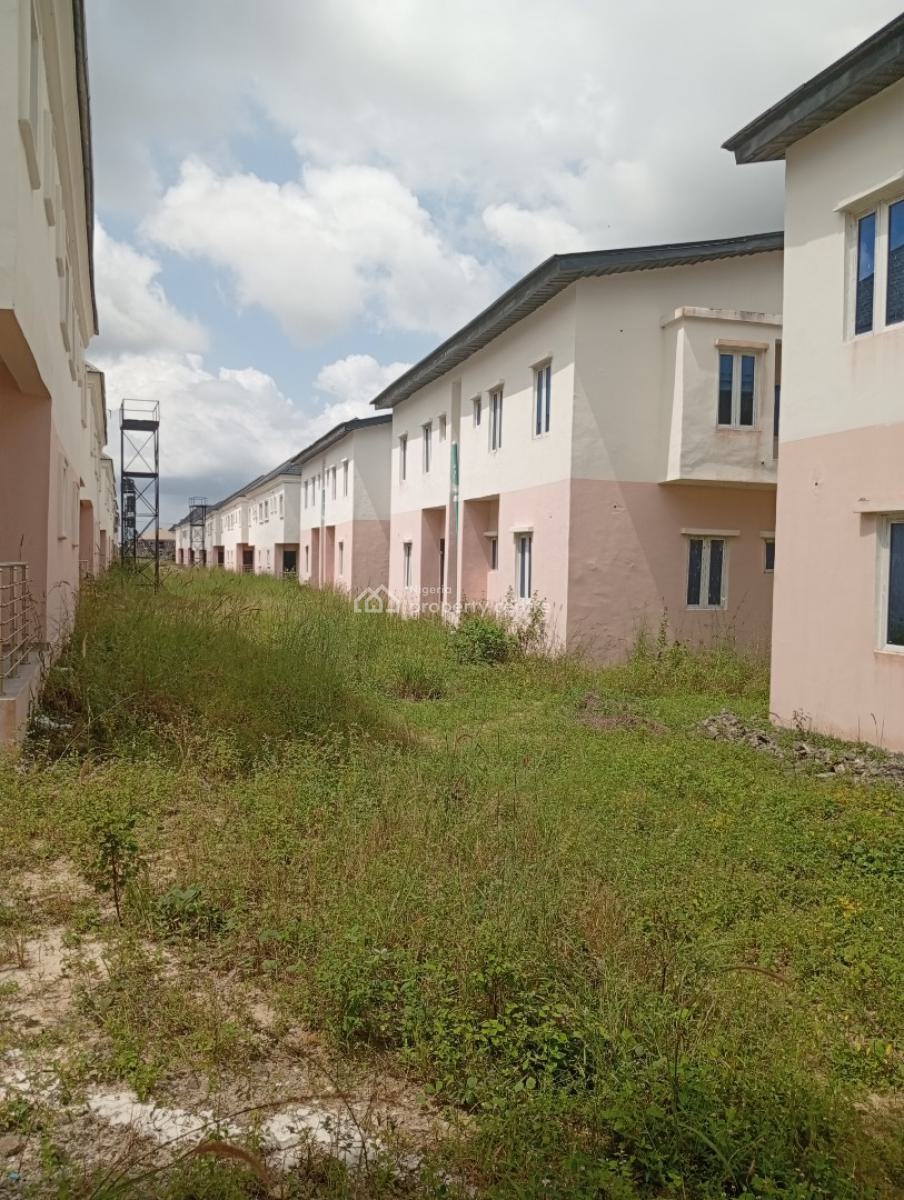3 Bedroom Semi-detached Carcass House, Green Park Estate, Ibeju Lekki, Lagos, Semi-detached Duplex for Sale