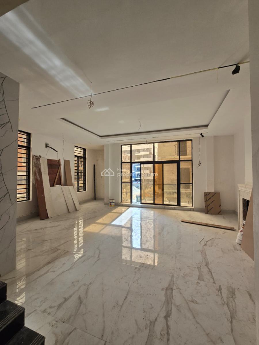 Contemporary Luxury Esigned Serviced 4 Bedroom Terrace with a Room Bq, Lekki Phase 1, Lekki, Lagos, Terraced Duplex for Sale