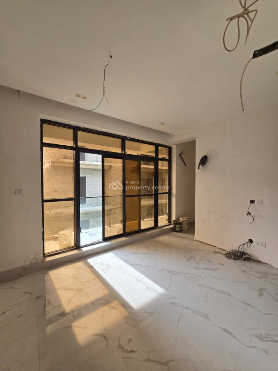 Contemporary Luxury Esigned Serviced 4 Bedroom Terrace with a Room Bq, Lekki Phase 1, Lekki, Lagos, Terraced Duplex for Sale