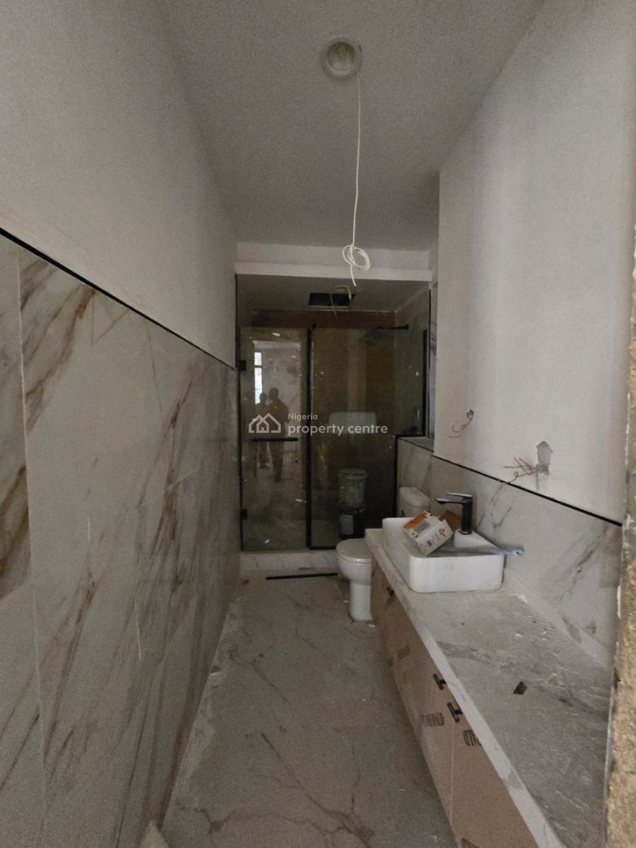 Contemporary Luxury Esigned Serviced 4 Bedroom Terrace with a Room Bq, Lekki Phase 1, Lekki, Lagos, Terraced Duplex for Sale