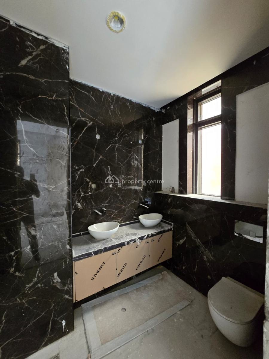 Contemporary Luxury Esigned Serviced 4 Bedroom Terrace with a Room Bq, Lekki Phase 1, Lekki, Lagos, Terraced Duplex for Sale