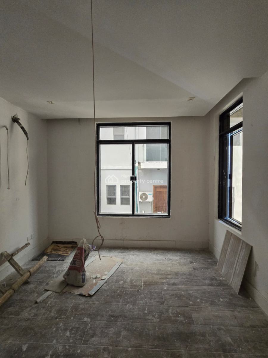 Contemporary Luxury Esigned Serviced 4 Bedroom Terrace with a Room Bq, Lekki Phase 1, Lekki, Lagos, Terraced Duplex for Sale