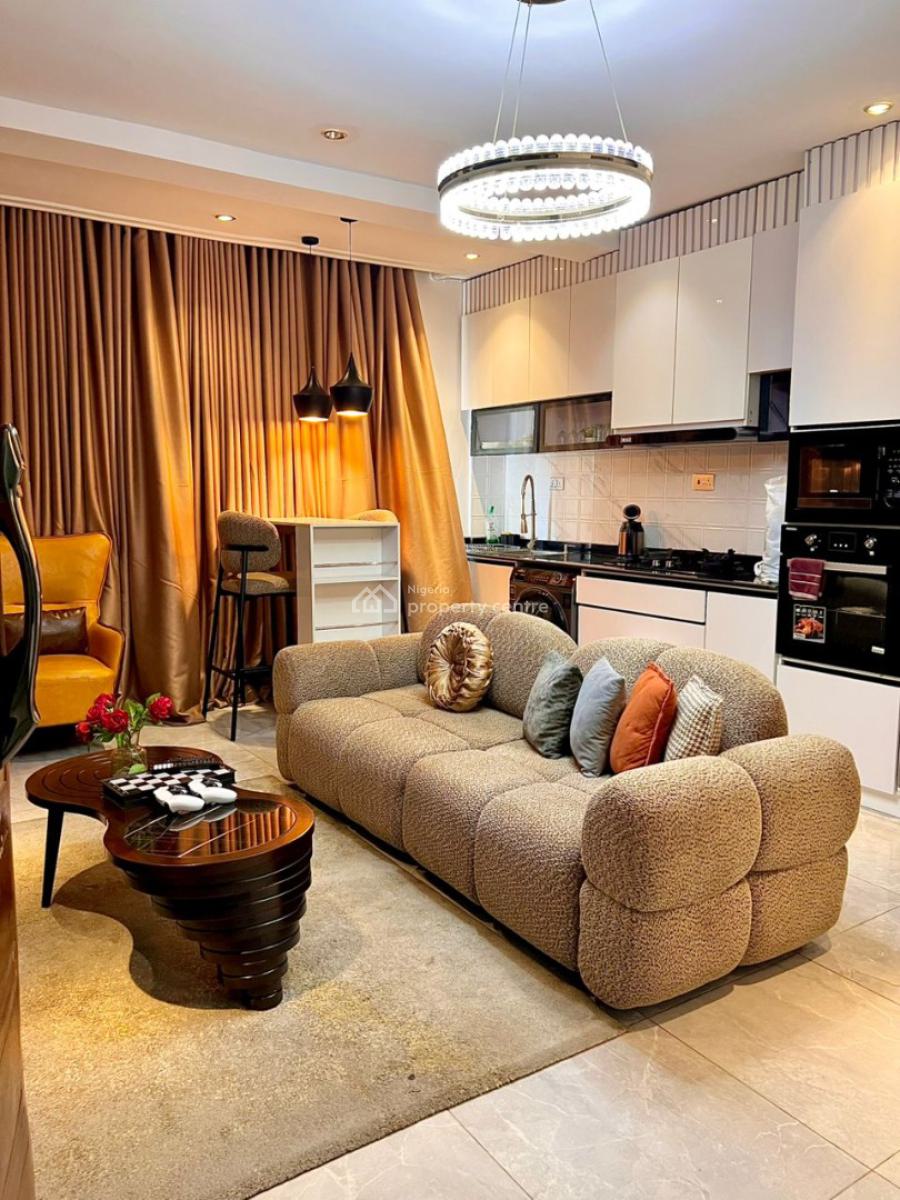 Exquisitely Furnished 1 Bedroom Apartment, Ikate, Lekki Phase 1, Lekki, Lagos, Flat / Apartment Short Let