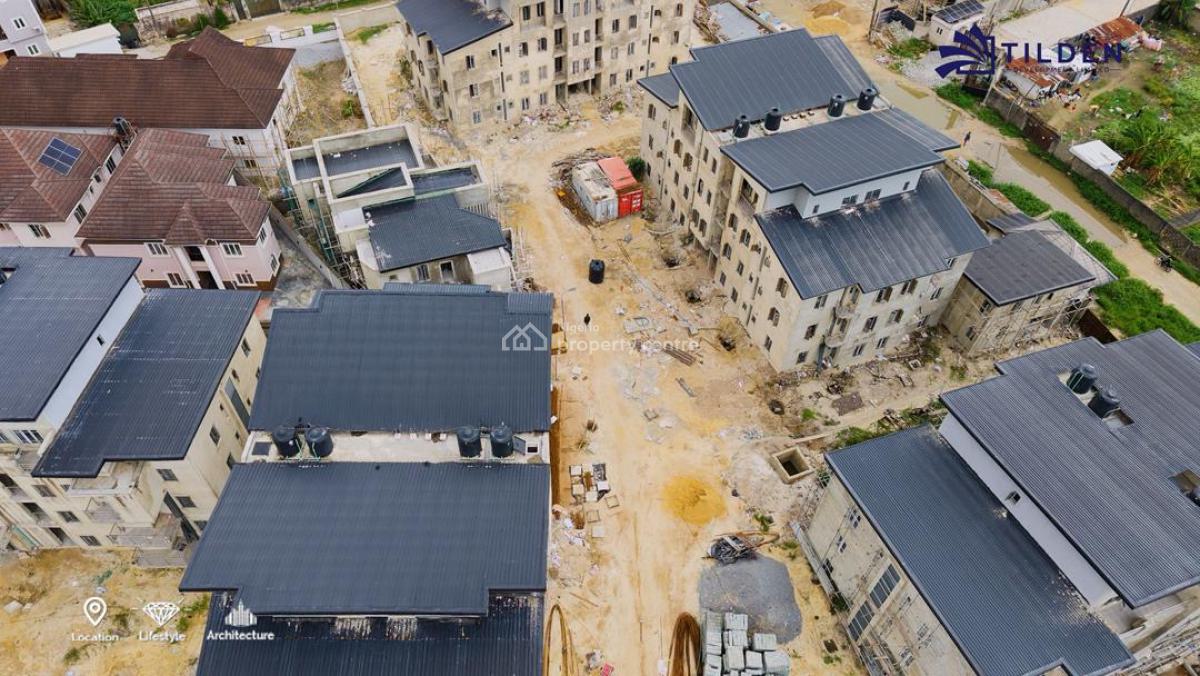 5 Units of Contemporary and Modern 2bedroom Apartment, Therra Annex Estate Lekki Epe Expressway, Sangotedo, Ajah, Lagos, Block of Flats for Sale