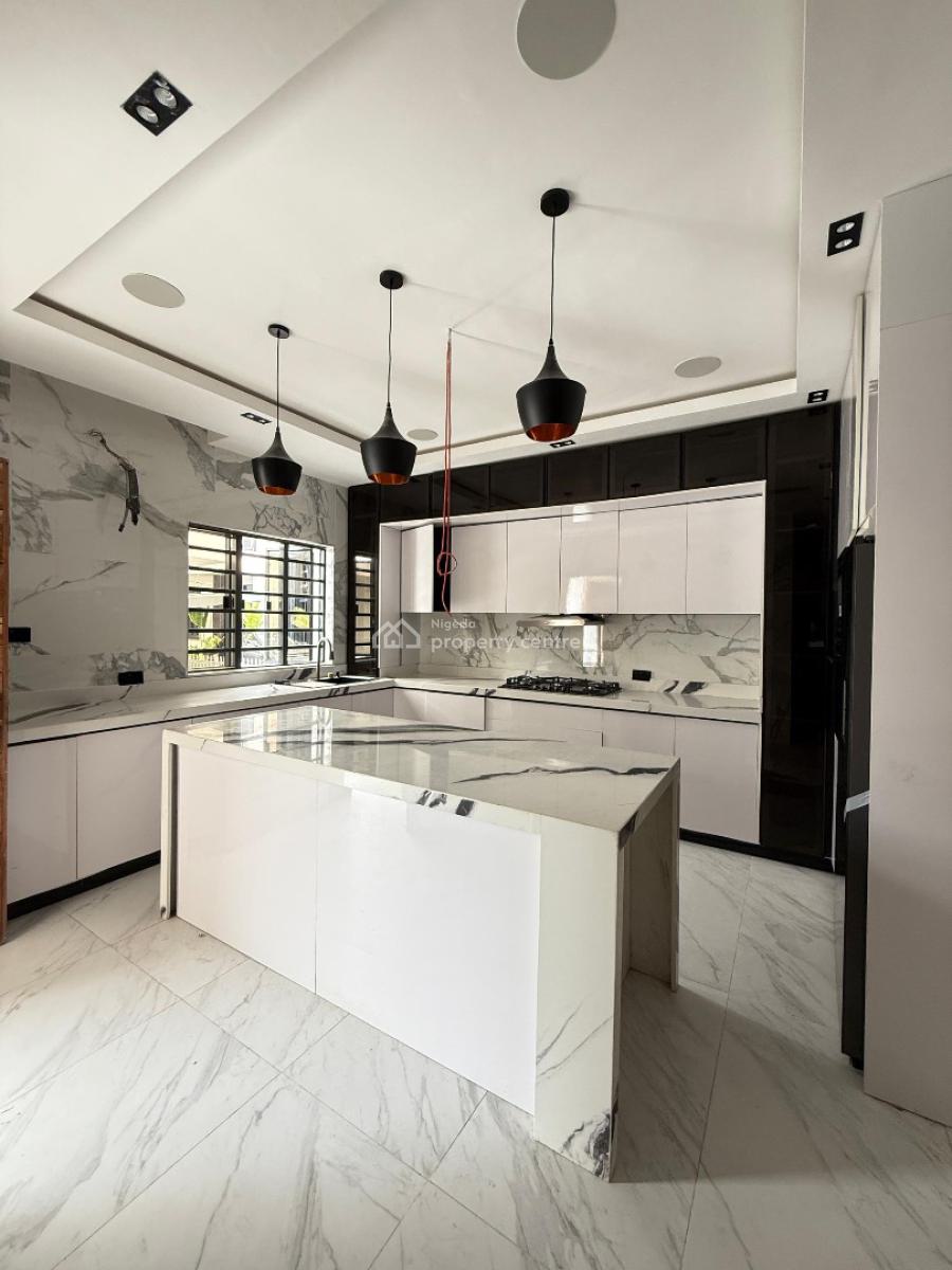 Amazing 5 Bedroom Duplex with a Bq,cinema, Pool, Osapa, Lekki, Lagos, House for Sale