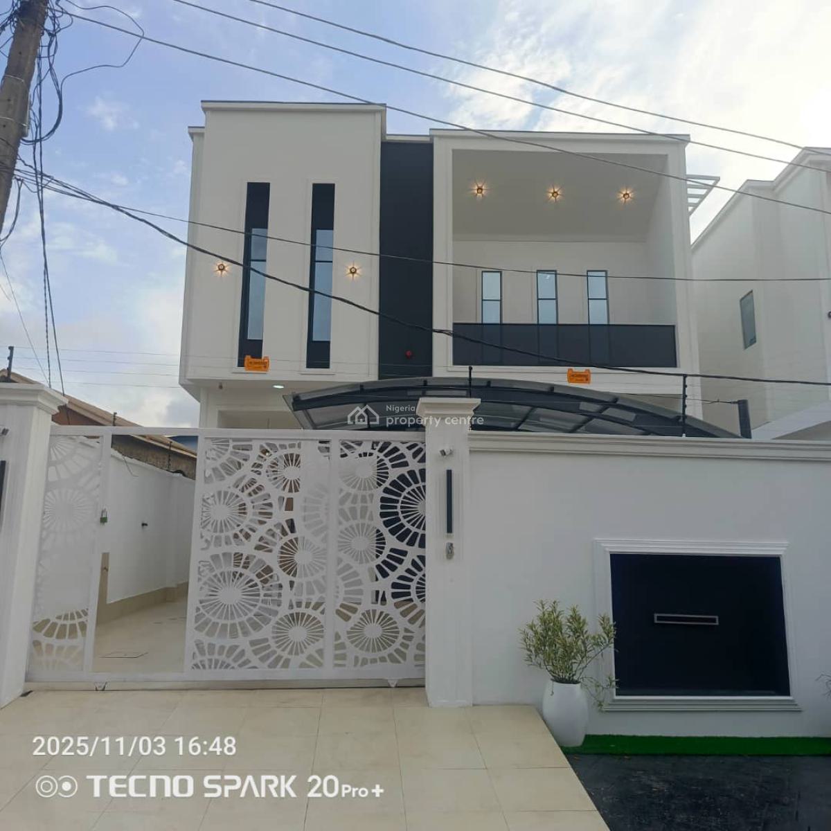 Fantastic 5 Bedroom Detached Duplex with Bq, Omole Phase 1, Ikeja, Lagos, Detached Duplex for Sale