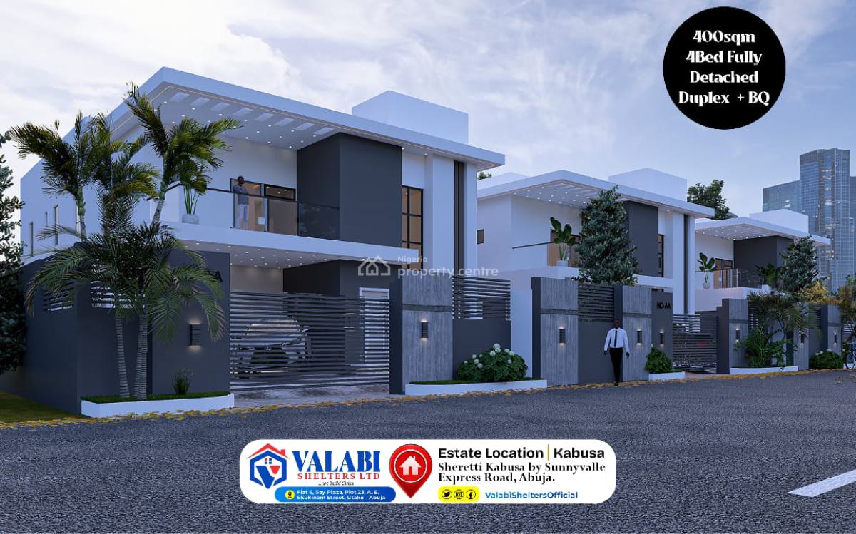 Luxury 4bedrooms Fully Detached Duplex, Beside Nigeria Army Post Housing Estate, Idu, Idu Industrial, Abuja, Mixed-use Land for Sale