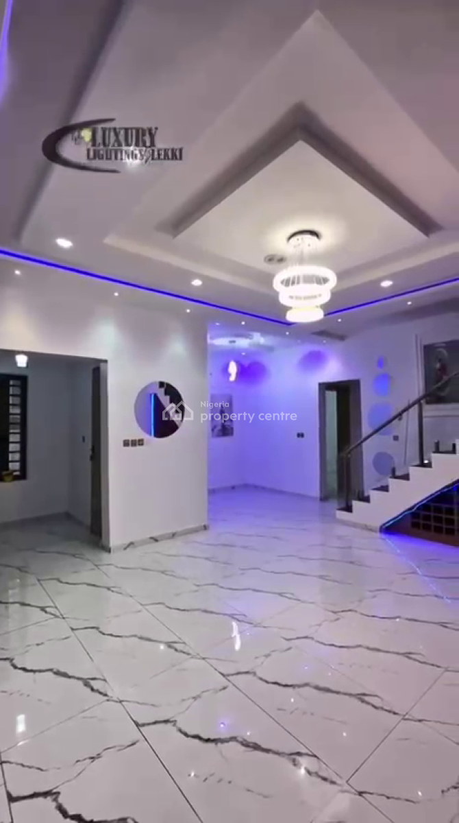 Luxury 4 Bedroom Duplex, Sangotedo, Ajah, Lagos, Detached Duplex for Sale
