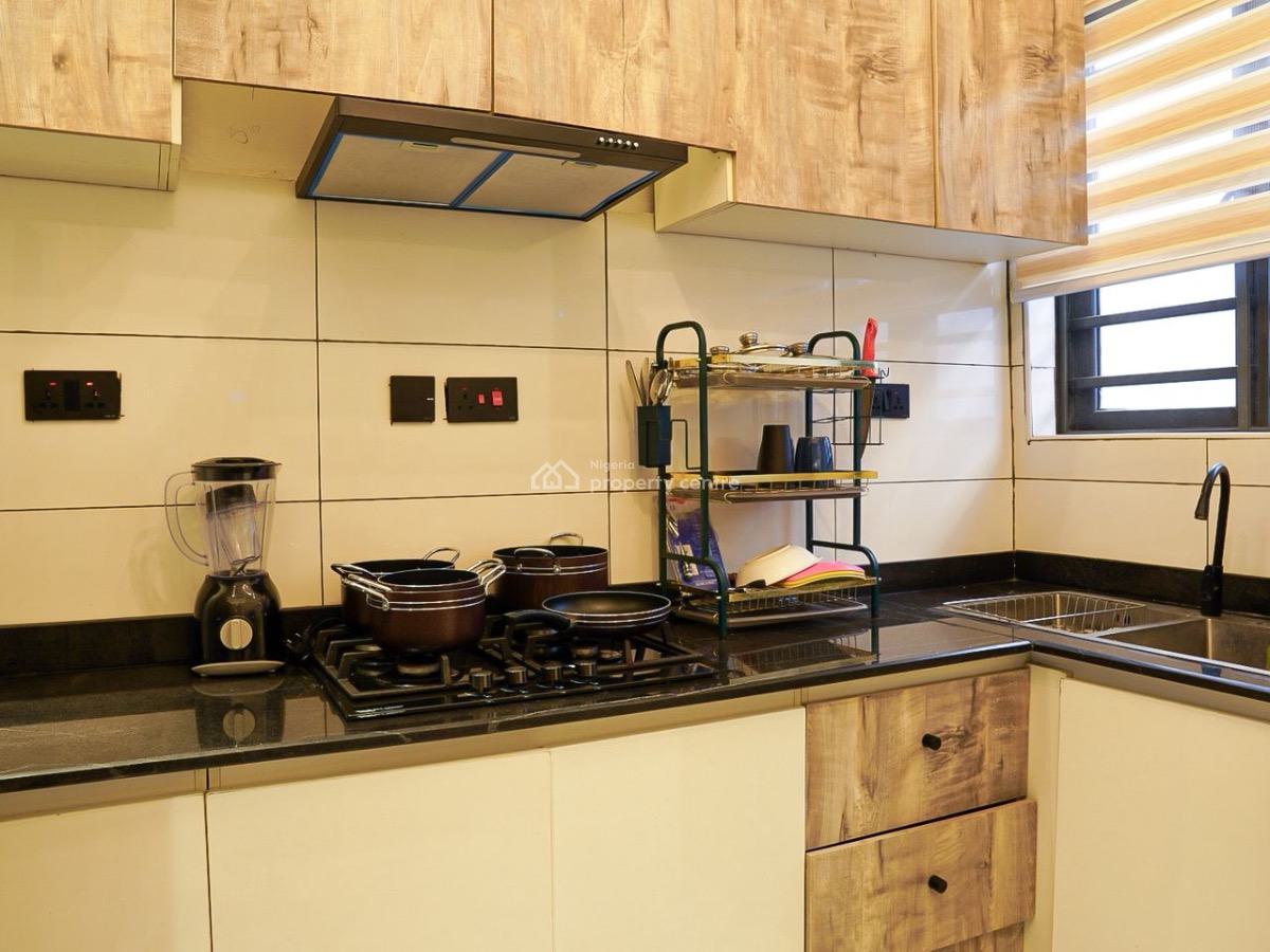 My Luxury 1bedroom Waterfront Apartment with Swimming Pool, Gym, Snook, Lekki Phase 1, Lekki, Lagos, Flat / Apartment Short Let