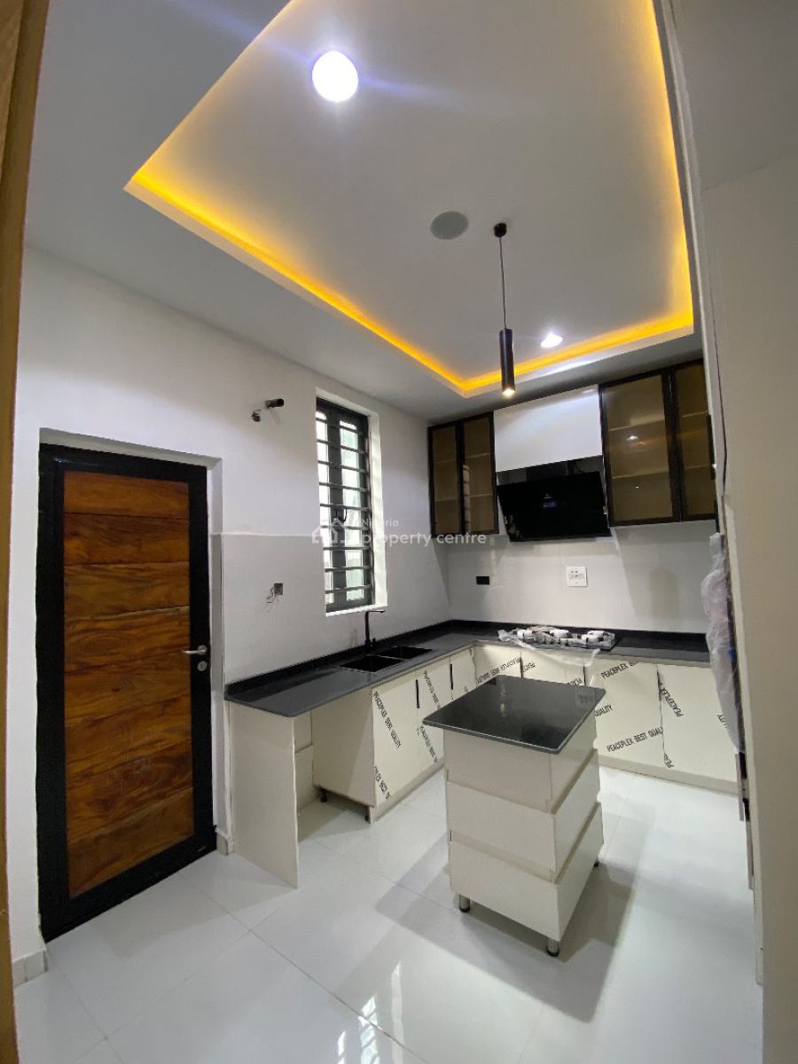 Newly Built Self Compound 4bedroom Duplex with Bq, Gated Estate By Blenco Supermarket, Sangotedo, Ajah, Lagos, Semi-detached Duplex for Rent