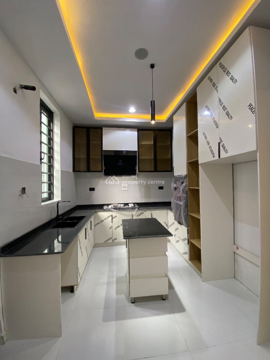 Newly Built Self Compound 4bedroom Duplex with Bq, Gated Estate By Blenco Supermarket, Sangotedo, Ajah, Lagos, Semi-detached Duplex for Rent