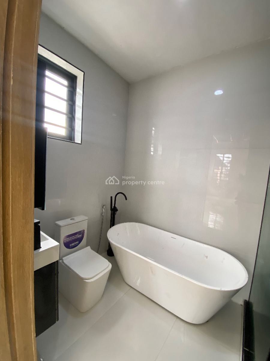 Newly Built Self Compound 4bedroom Duplex with Bq, Gated Estate By Blenco Supermarket, Sangotedo, Ajah, Lagos, Semi-detached Duplex for Rent