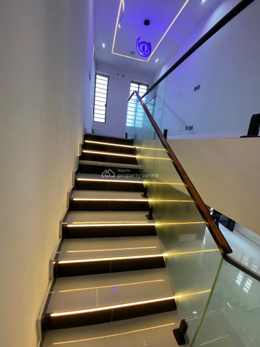 Newly Built Self Compound 4bedroom Duplex with Bq, Gated Estate By Blenco Supermarket, Sangotedo, Ajah, Lagos, Semi-detached Duplex for Rent