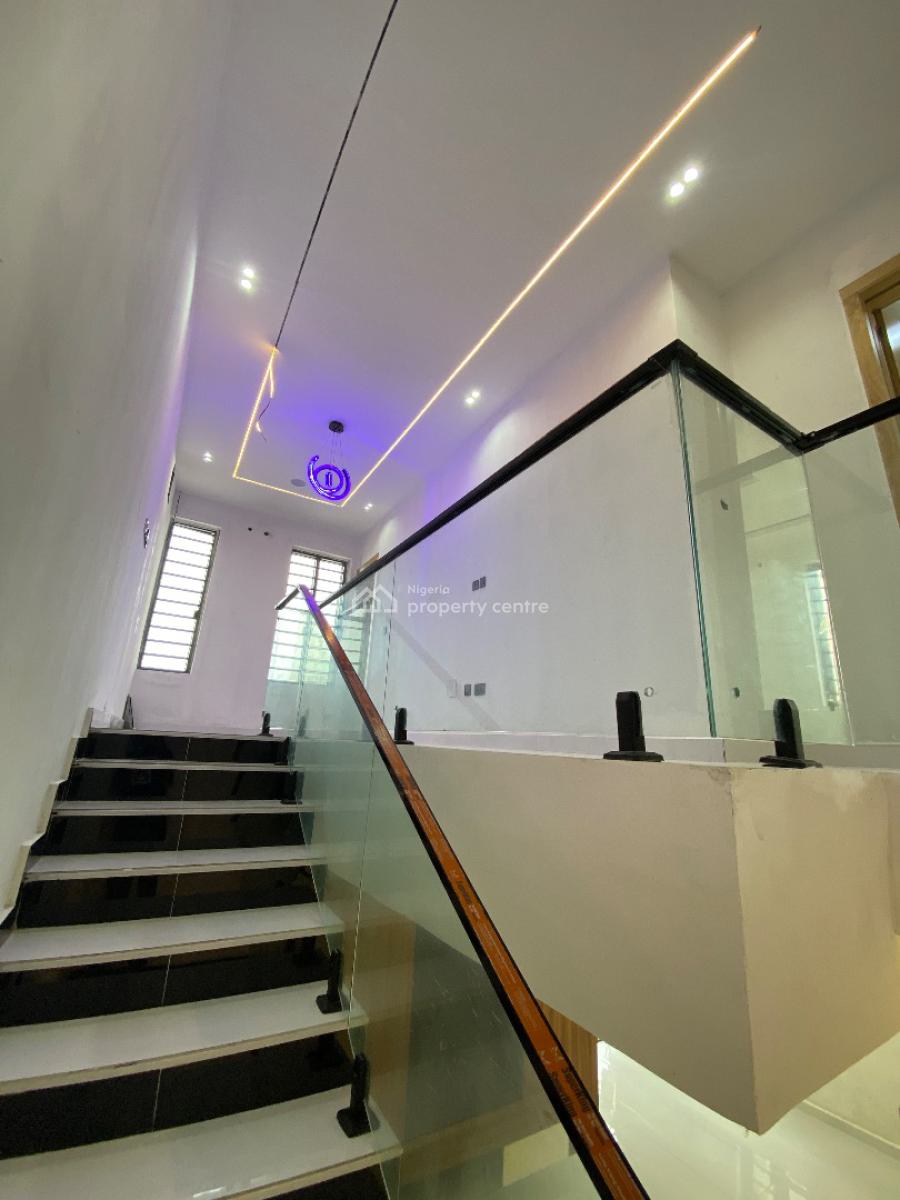 Newly Built Self Compound 4bedroom Duplex with Bq, Gated Estate By Blenco Supermarket, Sangotedo, Ajah, Lagos, Semi-detached Duplex for Rent