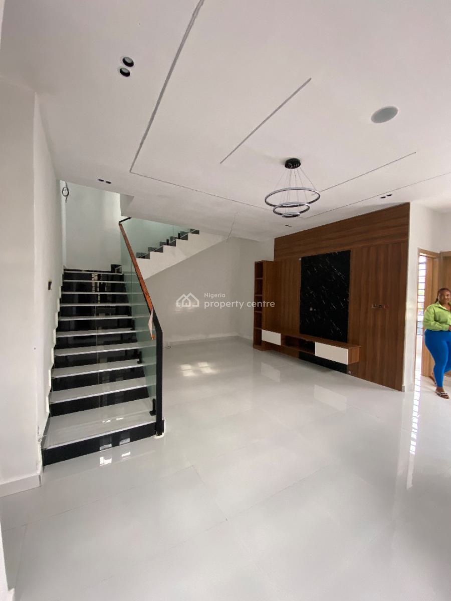 Newly Built Self Compound 4bedroom Duplex with Bq, Gated Estate By Blenco Supermarket, Sangotedo, Ajah, Lagos, Semi-detached Duplex for Rent