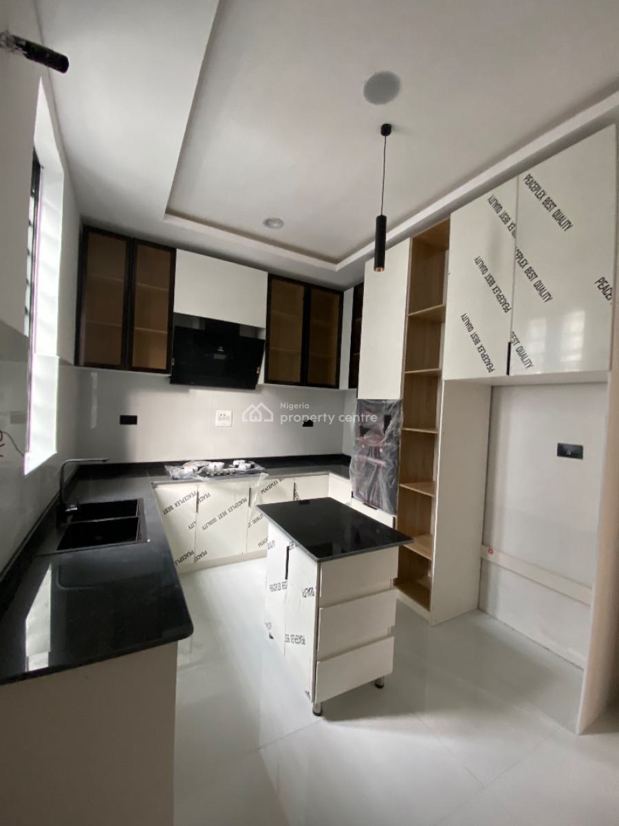 Newly Built Self Compound 4bedroom Duplex with Bq, Gated Estate By Blenco Supermarket, Sangotedo, Ajah, Lagos, Semi-detached Duplex for Rent