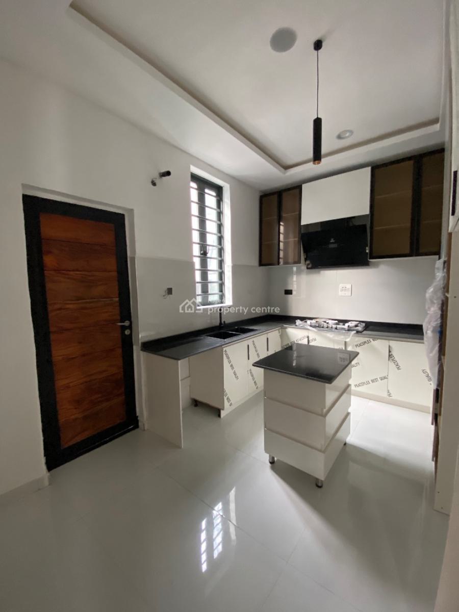 Newly Built Self Compound 4bedroom Duplex with Bq, Gated Estate By Blenco Supermarket, Sangotedo, Ajah, Lagos, Semi-detached Duplex for Rent