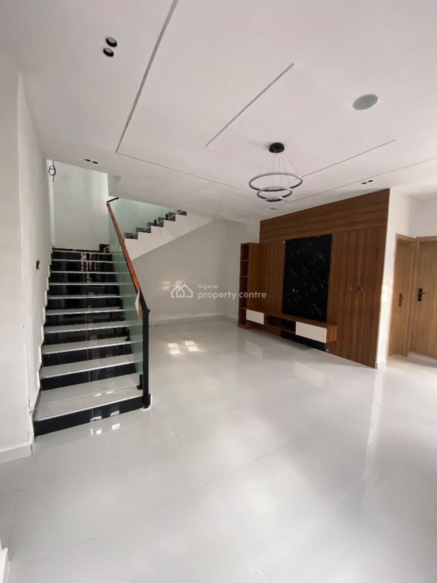 Newly Built Self Compound 4bedroom Duplex with Bq, Gated Estate By Blenco Supermarket, Sangotedo, Ajah, Lagos, Semi-detached Duplex for Rent