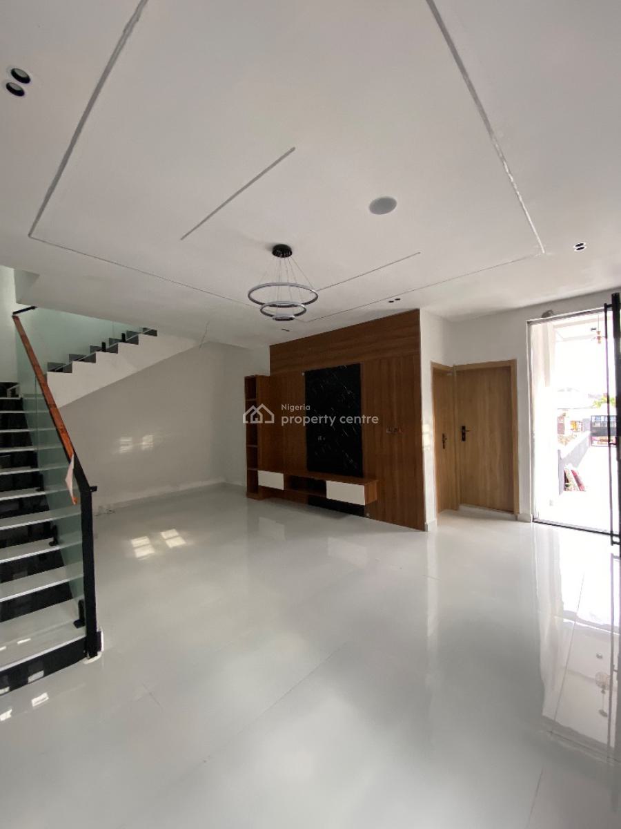 Newly Built Self Compound 4bedroom Duplex with Bq, Gated Estate By Blenco Supermarket, Sangotedo, Ajah, Lagos, Semi-detached Duplex for Rent