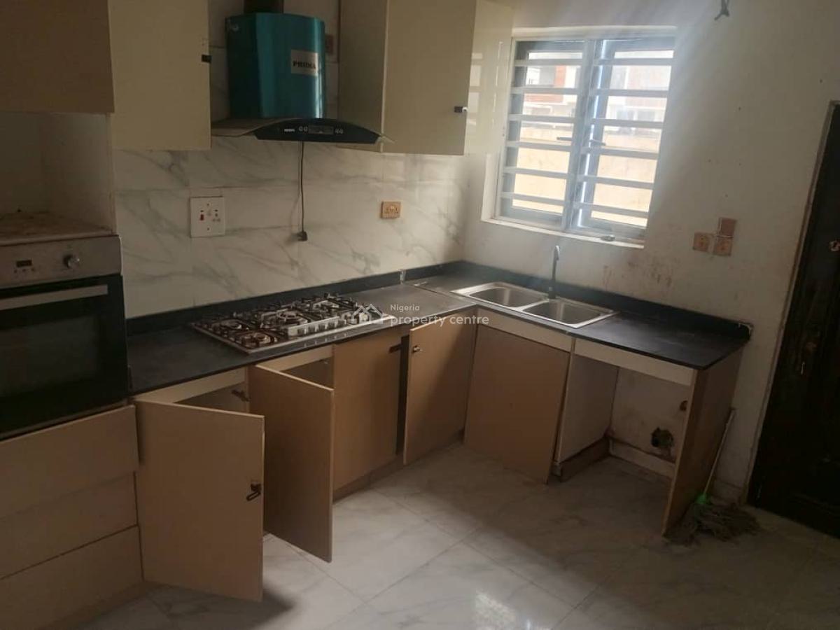 Spacious Beautiful 4bedroom Terrace Inside Estate, Chevron, Lekki, Lagos, Terraced Duplex for Rent