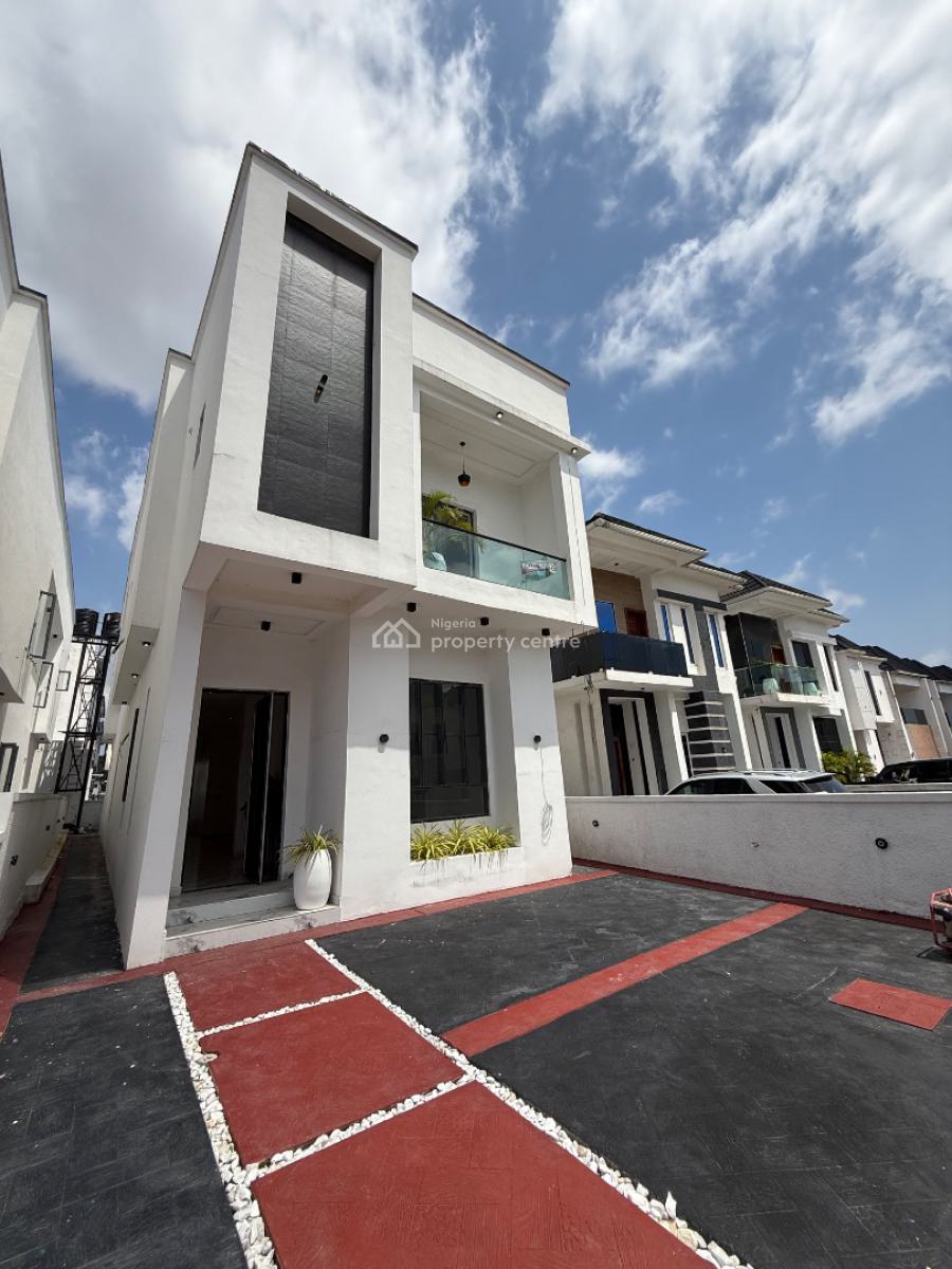 5 Bedroom Fully Detached Duplex with Swimming Pool for Distress, Lekki Palm/capatian Court Estate, Ajah, Lagos, Detached Duplex for Sale