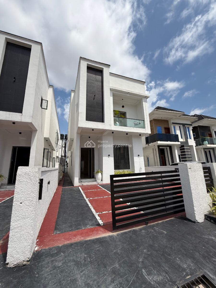 5 Bedroom Fully Detached Duplex with Swimming Pool for Distress, Lekki Palm/capatian Court Estate, Ajah, Lagos, Detached Duplex for Sale