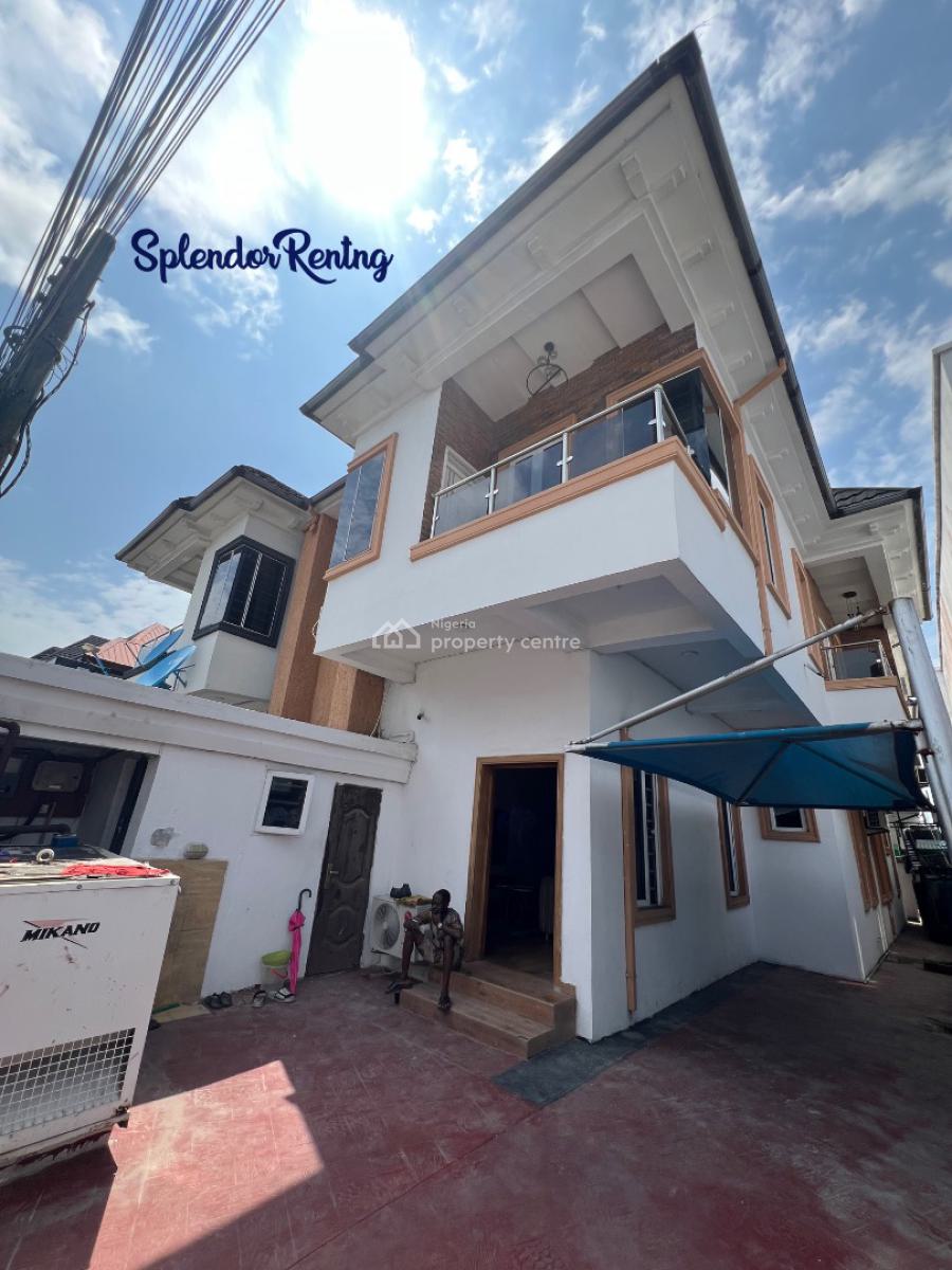 Fully Furnished 4 Bedroom Semi Detached Duplex with a Bq., Osapa London, Lekki, Lagos, Semi-detached Duplex for Rent